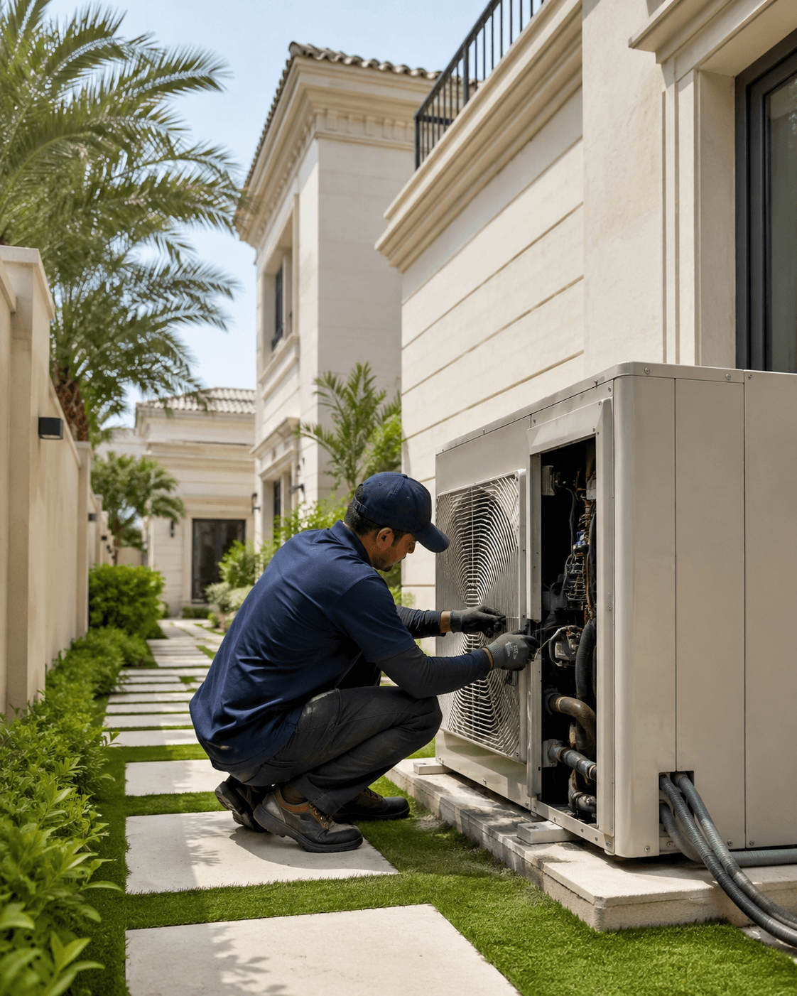 Marina Tower AC Vent Deep Cleaning
