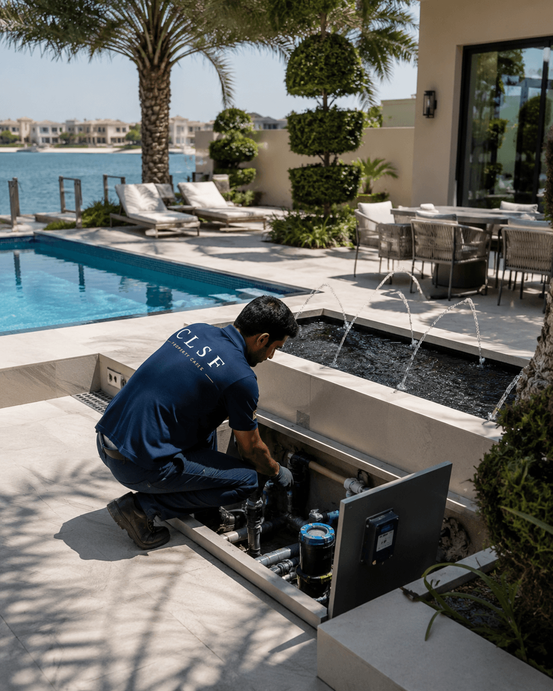 Palm Jumeirah Villa Plumbing Repair
